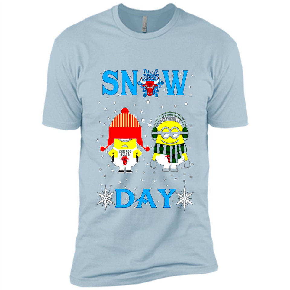 Snow Day Shirt For Chicago Bulls Vs Minion Fans pingpong