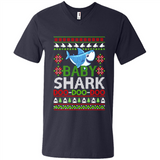 Baby shark Doo Doo Doo Christmas - Men's V-Neck