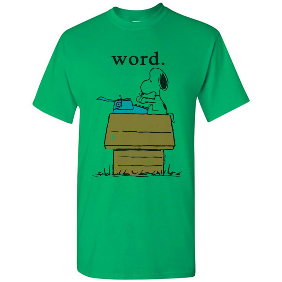 Snoopy Word - Shirt