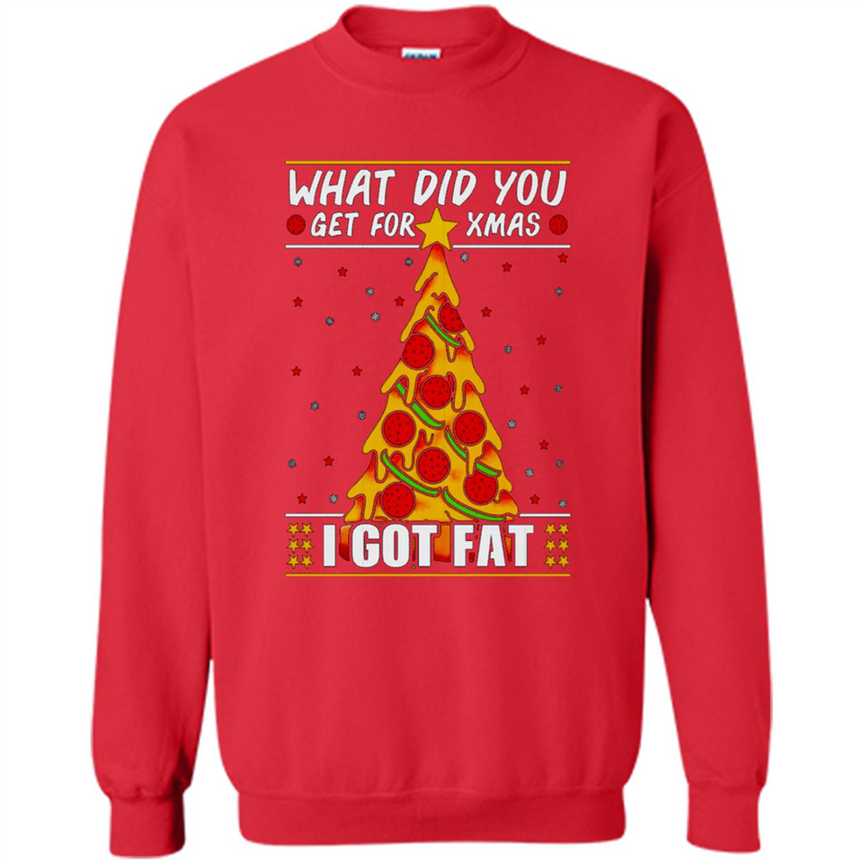 Pizza Ugly Christmas Sweater Perfect Christmas PINGPONG