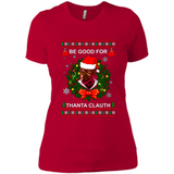 Mike Tyson Thanta Clauth Santa Claus Christmas sweater PINGPONG