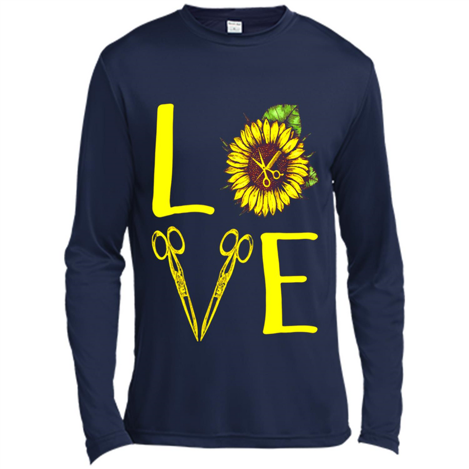 Hair Stylist Love Sunflower Scissors PING PONG