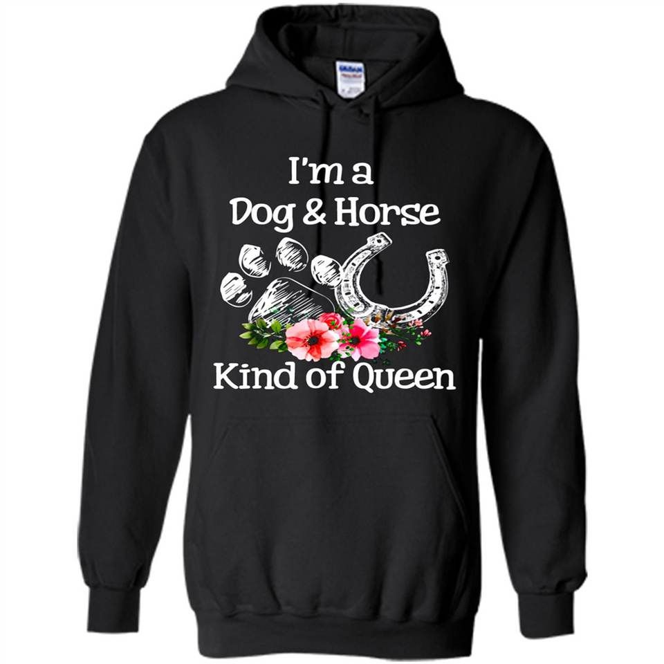 I'm A Dog & Horse Shirt Animal Lover Gift