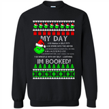 Mr Grinch my day I’m booked Christmas sweater PINGPONG