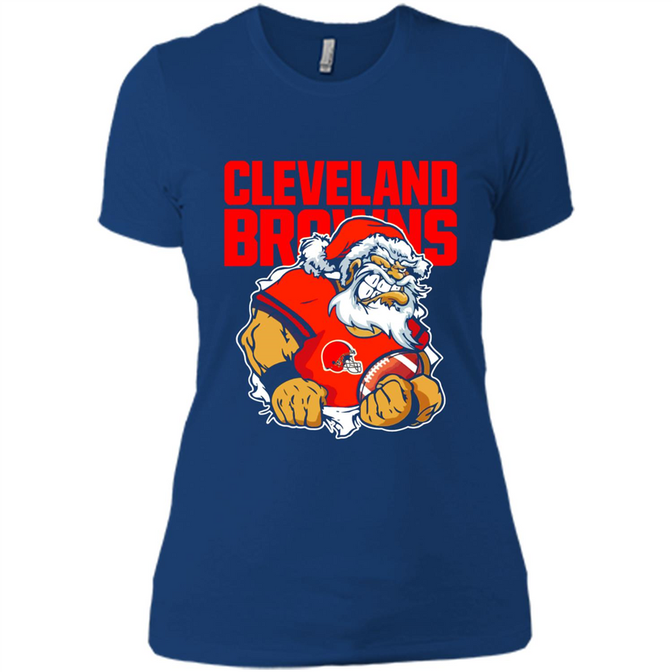 Grumpy Santa Claus Cleveland Browns Football Team PINGPONG