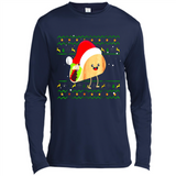 TACO Santa Hat Ugly Christmas shirt Ladies' Boyfriend