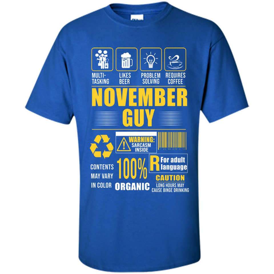 November Guy Multitasking - Shirt