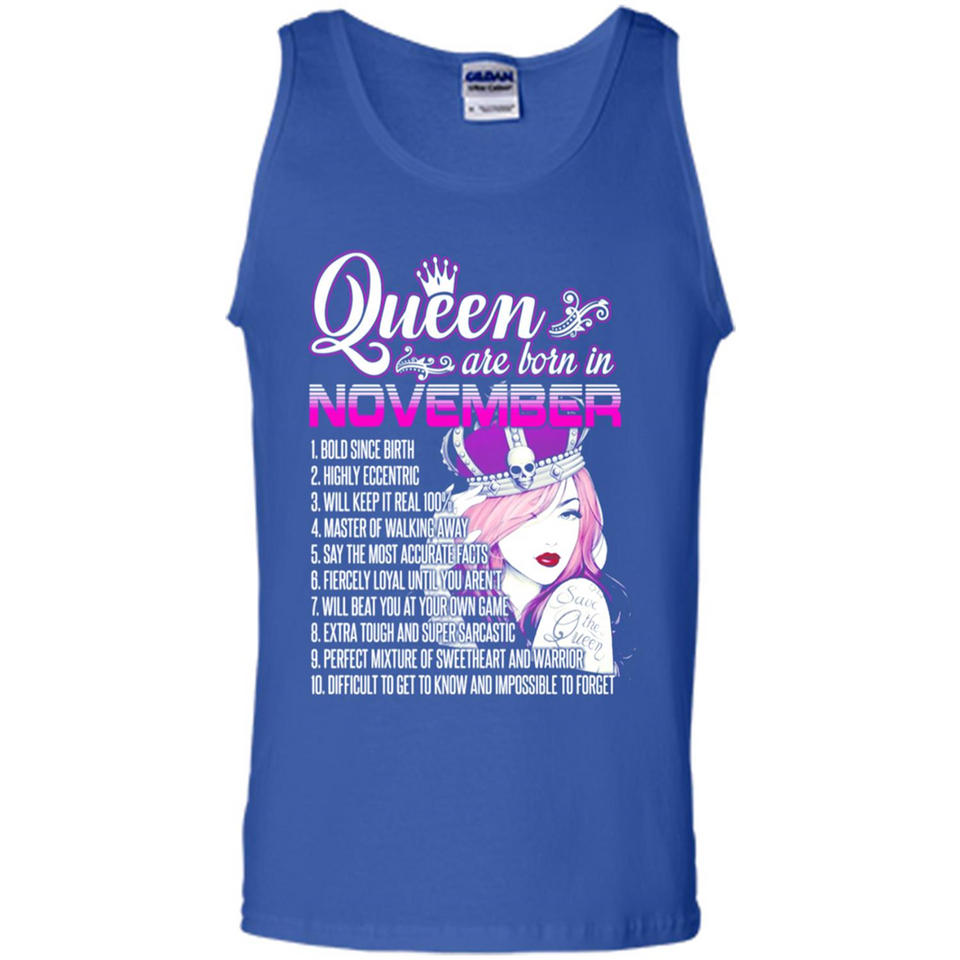 Queens Are Born In November Vintage Birthday