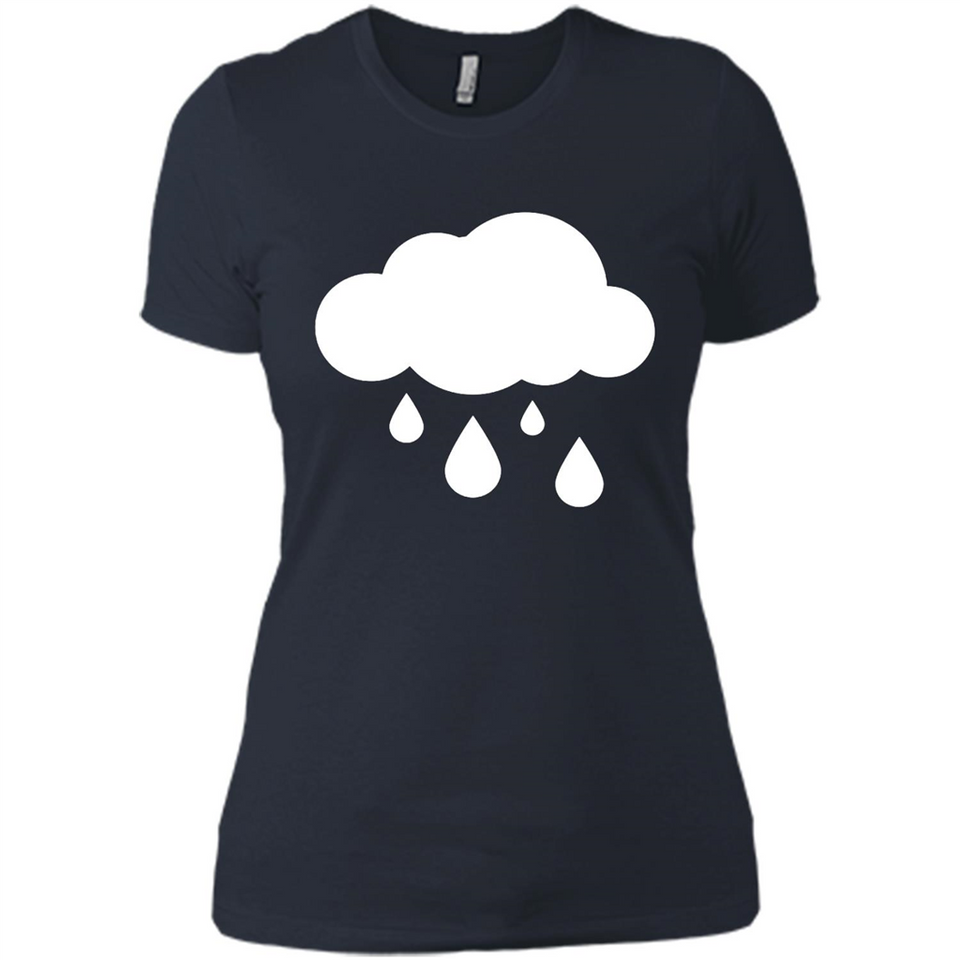 Rain Graphic Funny Black mugs PINGPONG - Ladies' Boyfriend T-Shirt