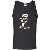 Santa Michael Myers Ho Ho Ho Merry Christmas Sweatshirt - Tank Top