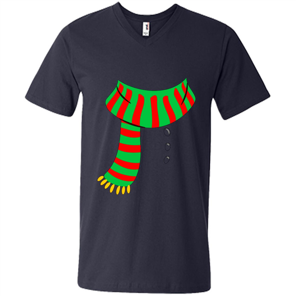 Snowman Scarf Costume T-shirt Christmas
