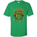 Live fast eat trash bear vintage camping PINGPONG