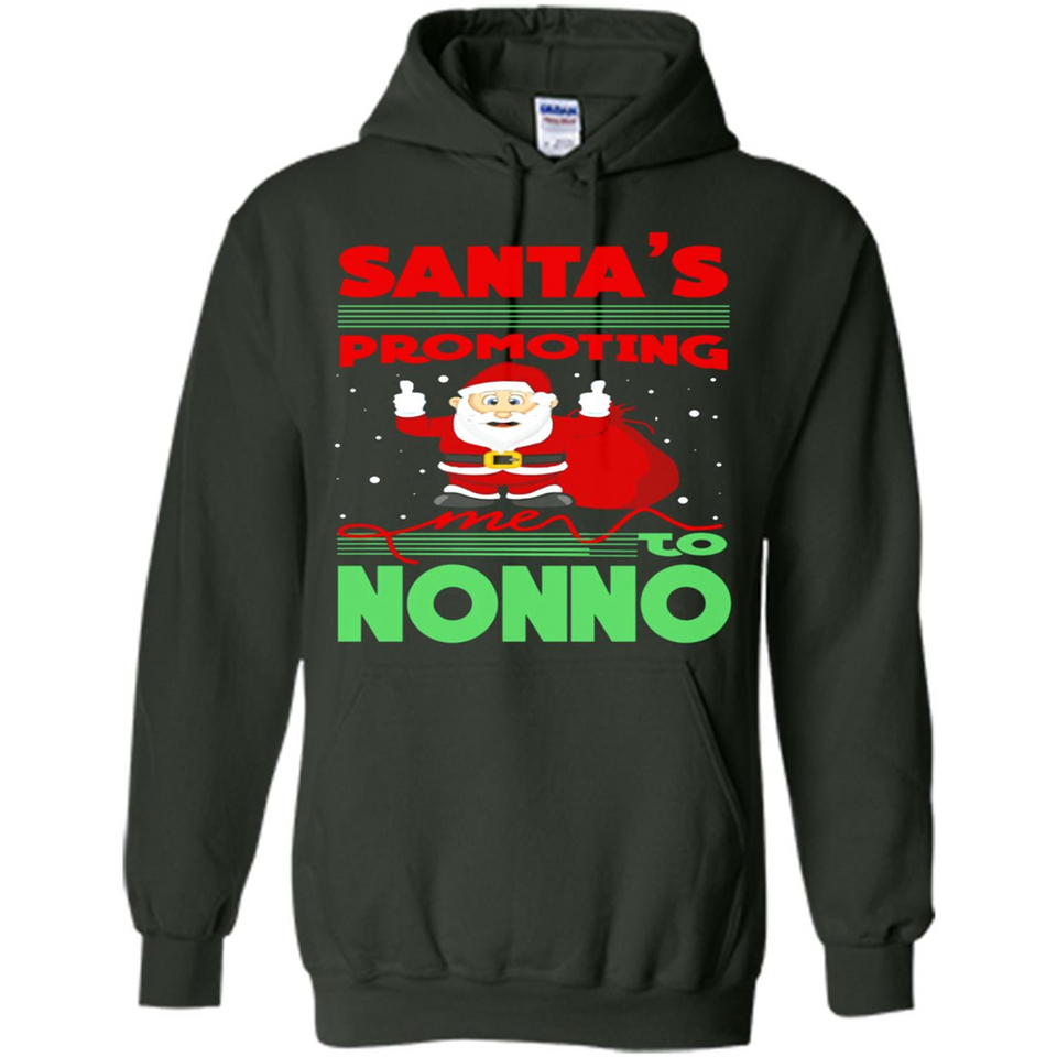 Santa's Promoting Me To Nonno - Hoodie