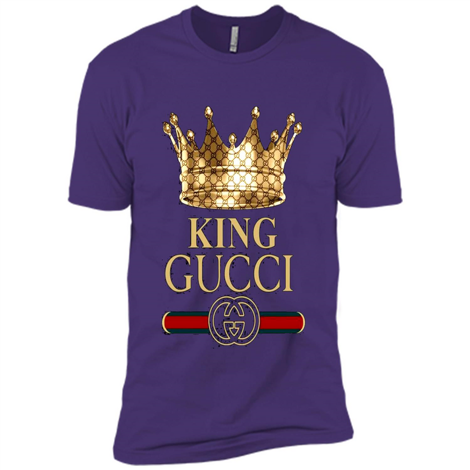 Cover your body with amazing King Crown Gucci Logo Black PING PONG