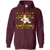 Natsu I’m all fired up for Christmas ugly sweatshirt PINGPONG