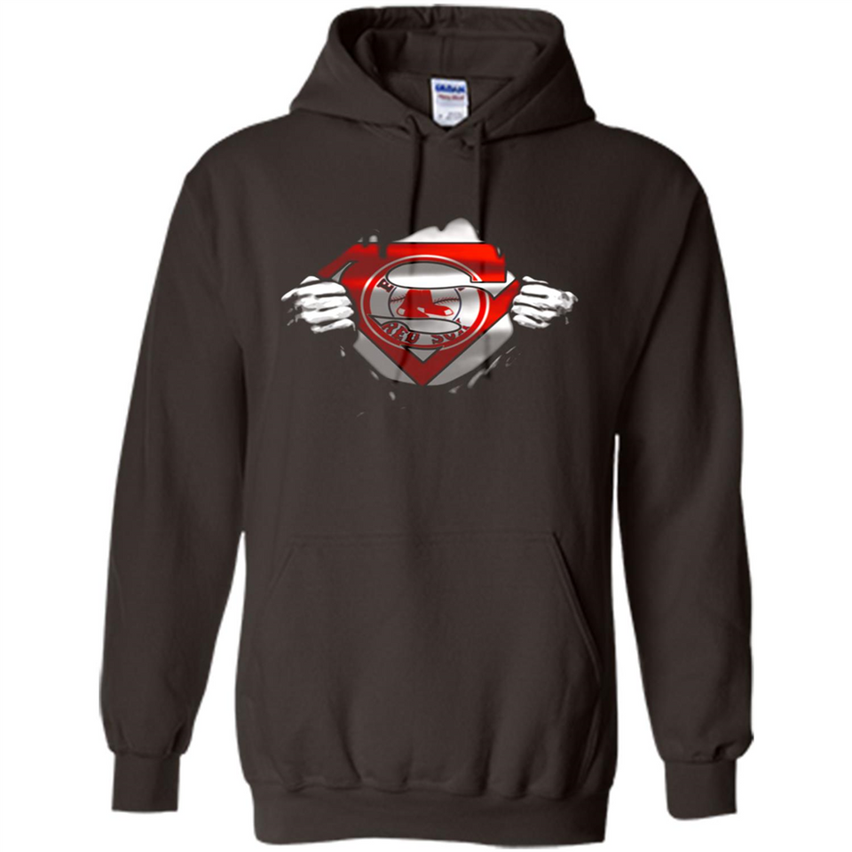 Boston Red Sox And Superman Fans - Hoodie
