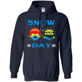 Snow Day Shirt For Carolina Panthers Vs Minion Fans pingpong