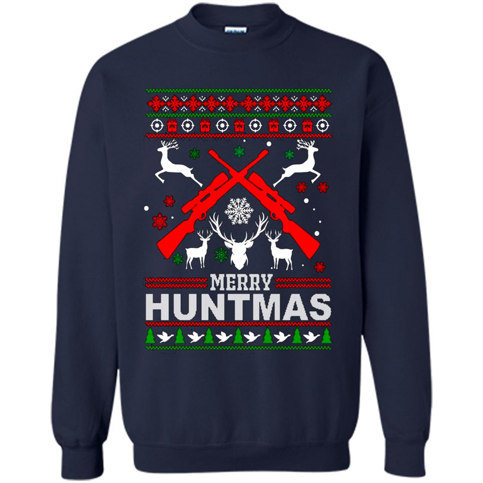Merry Huntmas Christmas sweater PINGPONG