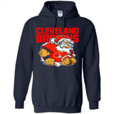 Grumpy Santa Claus Cleveland Browns Football Team PINGPONG