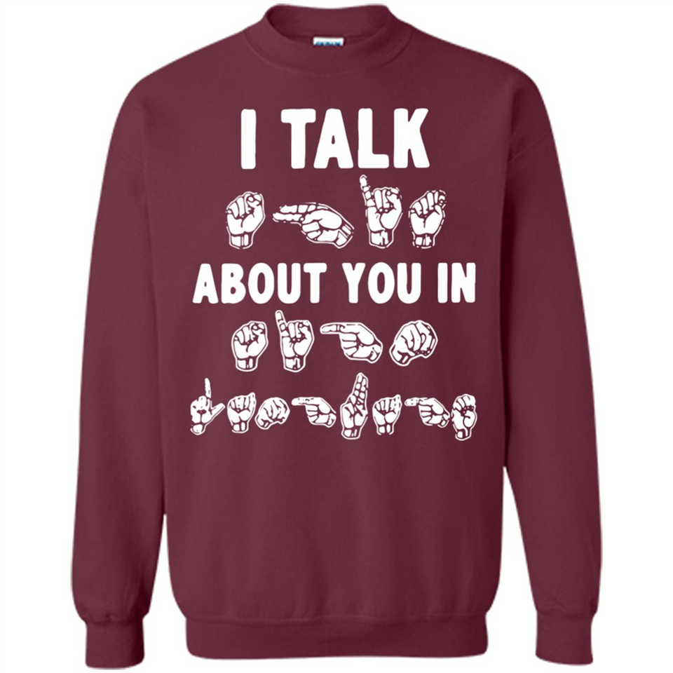 I TALK ABOUT YOU IN