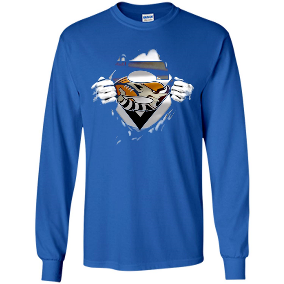 Cleveland Browns And Superman Fans - Long Sleeve T-Shirt