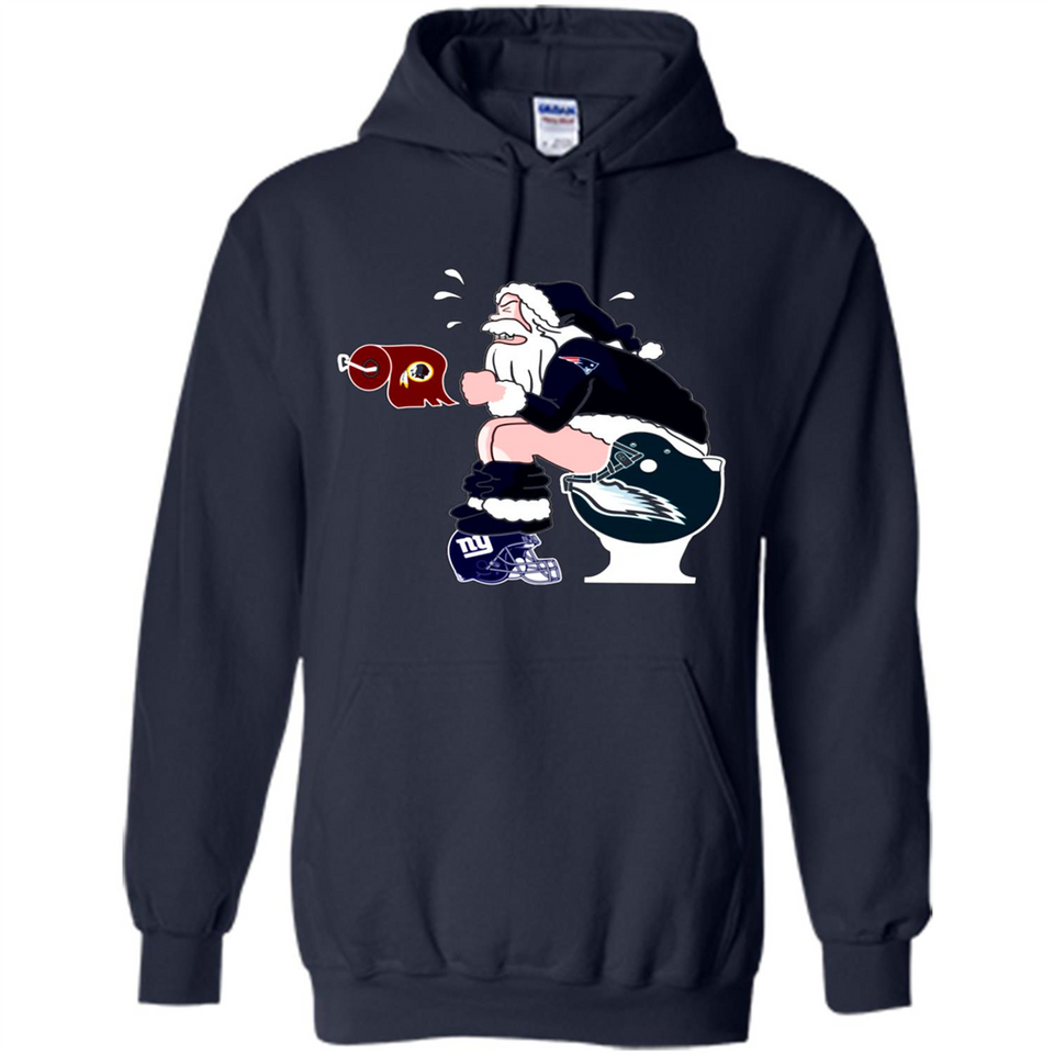 New England Patriots Toilet Santa Claus PINGPONG