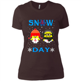 Snow Day Shirt For Houston Rockets Vs Minion Fans pingpong