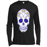 St. Louis Blues Hockey Sugar Skull Day of the Dead