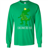 Christmas Tree Rex - Long Sleeve T-Shirt