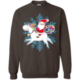 Unicorn And Santa Christmas 1 - Sweatshirt