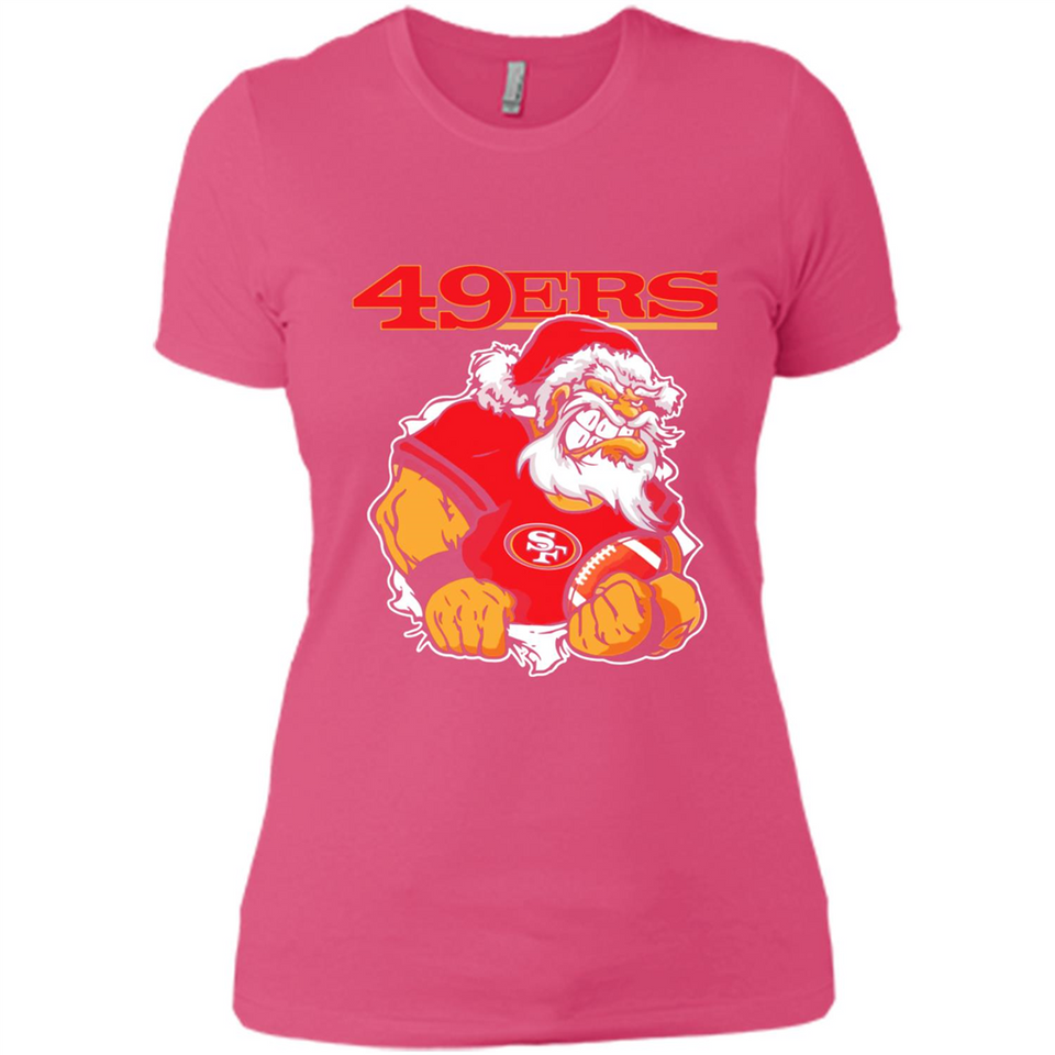 Grumpy Santa Claus San Francisco 49ers Football Team PINGPONG
