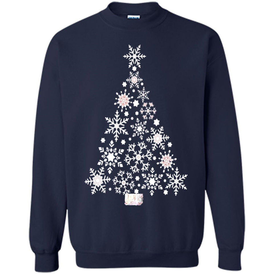 Winter Snowflake White Christmas Tree