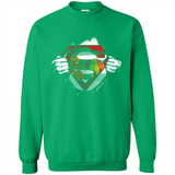 Chicago Blackhawks And Superman Fans - Sweatshirt