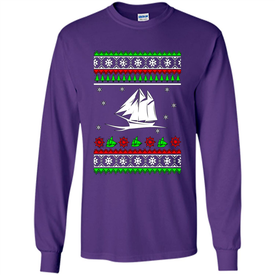 Nautical Anchor Ugly Christmas sweater PINGPONG