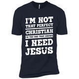 I'm The One That Known I Need Jesus - Premium Short Sleeve T-Shirt