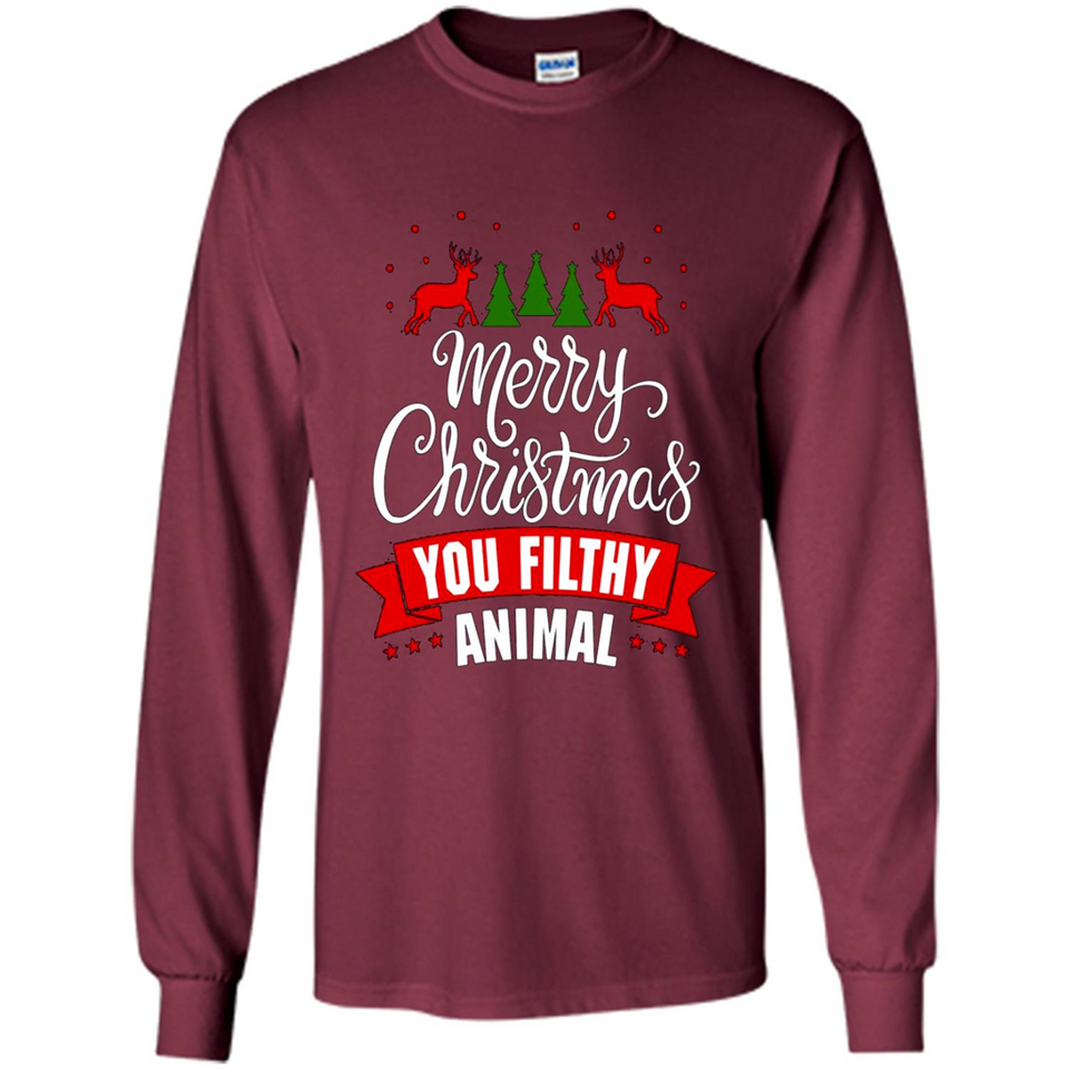 Merry Christmas You Filthy Animal PINGPONG