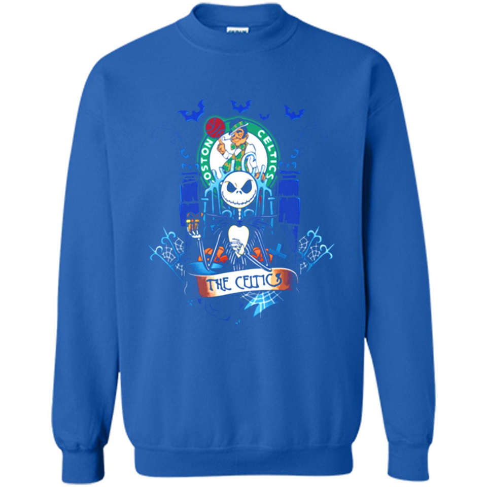 Boston Celtics Halloween The Nightmare Before Christmas - Sweatshirt