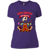 Washington Redskins NFL Reindeer Funny Merry Christmas And Happy New Year