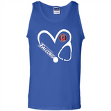 Stethoscope Heart Love Atlanta Falcons For Football Lovers
