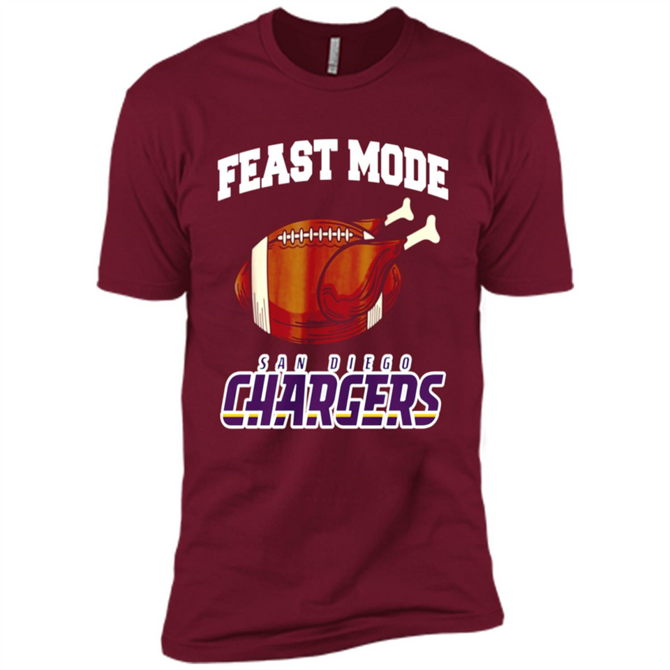 Feast Mode Chargers Shirt - San Diego Turkey Thanksgiving