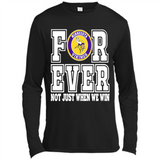 Minnesota Vikings Forever For ever not just when we win - Canvas Long Sleeve T-Shirt