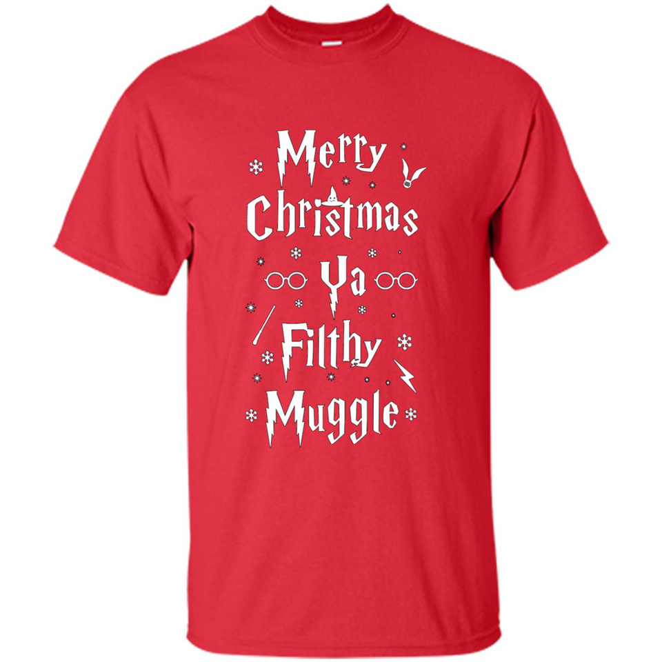 Merry Christmas Ya Filthy Muggle Christmas Sweatshirt PINGPONG