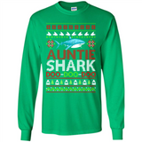 Auntie shark Doo Doo Doo Christmas - Long Sleeve T-Shirt