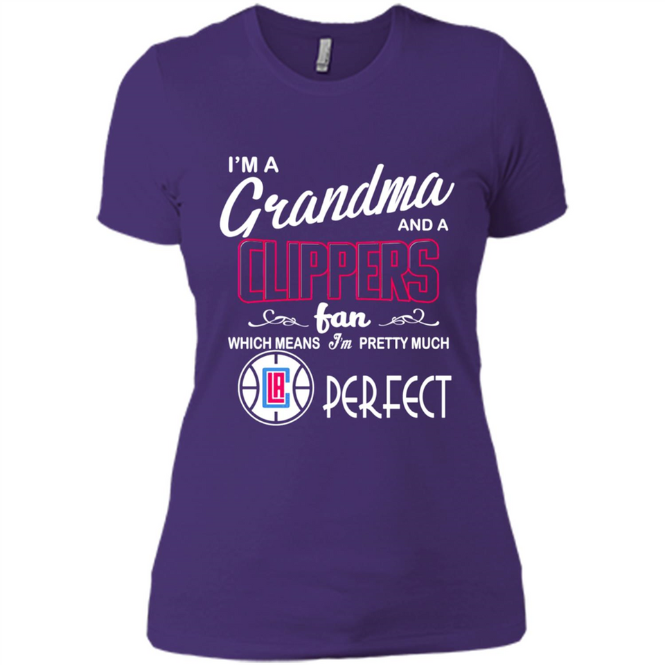 I'M A Grandma And A Los Angeles Clippers Fans