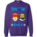 Snow Day Shirt For Kansas City Royals Vs Minion Fans pingpong