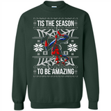 Marvel Spider Man Tis The Season To Be Amazing Ugly Christmas Mug PINGPONG - Sweatshirt