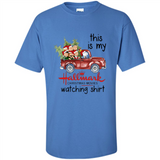 Snoopy This Is My Hallmark Christmas Movies Watching T-Shirt - Shirt