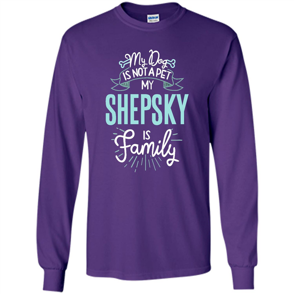 Shepsky Shirt Family Dog