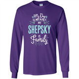 Shepsky Shirt Family Dog