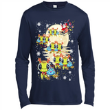 Turtles Merry Christmas - Turtles - Canvas Long Sleeve T-Shirt